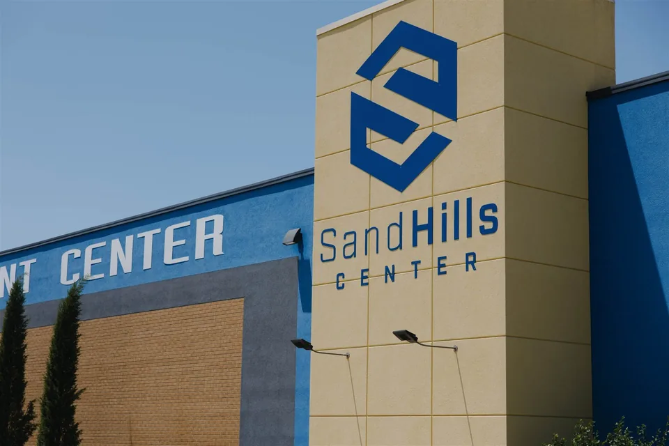 Sand Hills Storage facility on N Plum Street in Hutchinson, Kansas